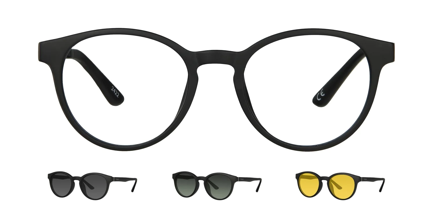 Oprawa z nakładkami clip-on TONNY 0048C3SET