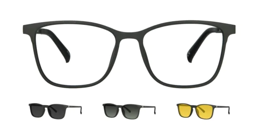 Oprawa z nakładkami clip-on TONNY 0062C2SET