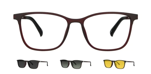 Oprawa z nakładkami clip-on TONNY 0062C3SET