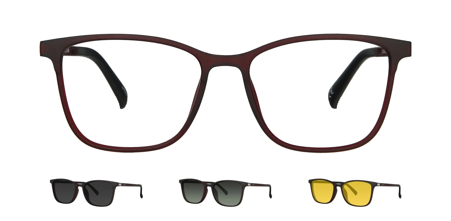 Oprawa z nakładkami clip-on TONNY 0062C3SET