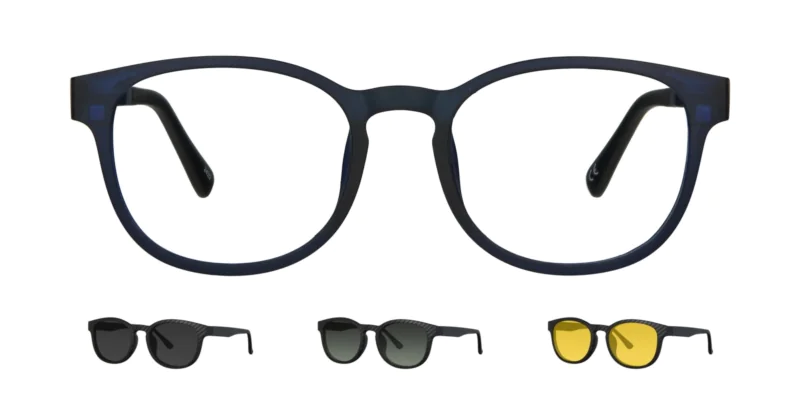 Oprawa z nakładkami clip-on TONNY 0011C4SET