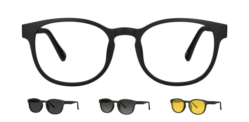 Oprawa z nakładkami clip-on TONNY 0011C5SET