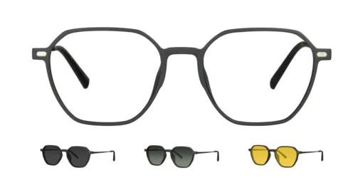 Oprawa z nakładkami clip-on TONNY 0059C2SET