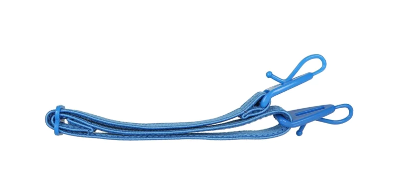 Regulowana gumka do okularów dziecięcych, granatowa z haczykiem do modeli 3054, 3056, 9412